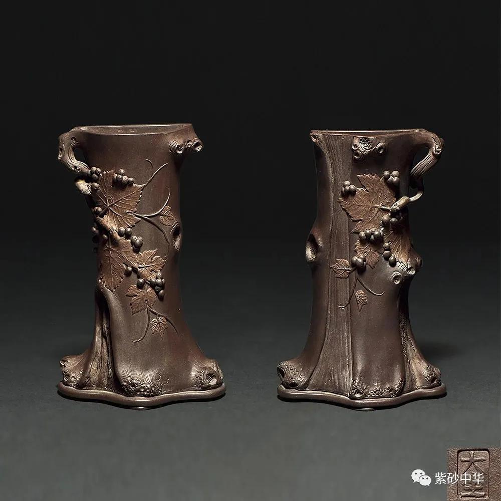 顶级紫砂壁瓶图片,紫砂茶叶罐的器型图