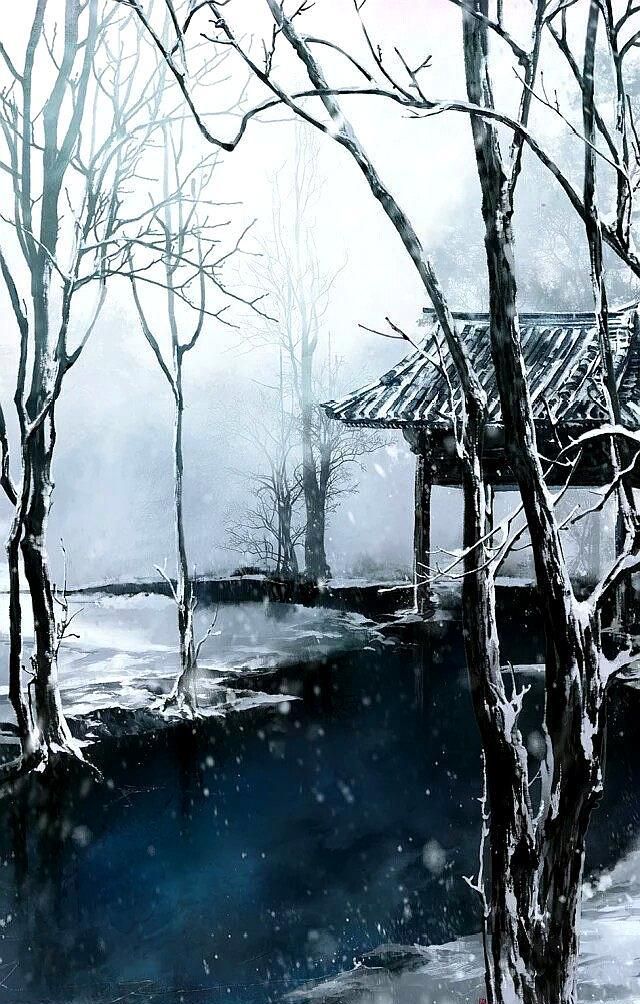 【每天一首元曲】元·关汉卿《大德歌·冬-雪纷纷》附朗读