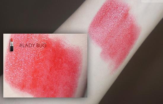 mac口红rubywoo和bravered,macdevotedchili口红柔雾小辣椒