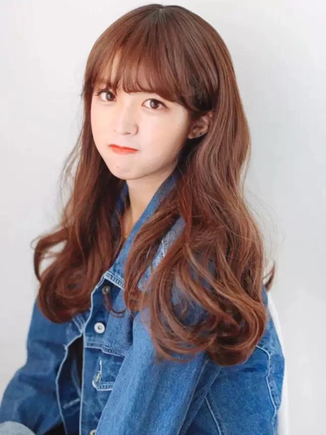 发际线显高脸有点长合适什么刘海,美人尖额头短菱形脸合适什么刘海