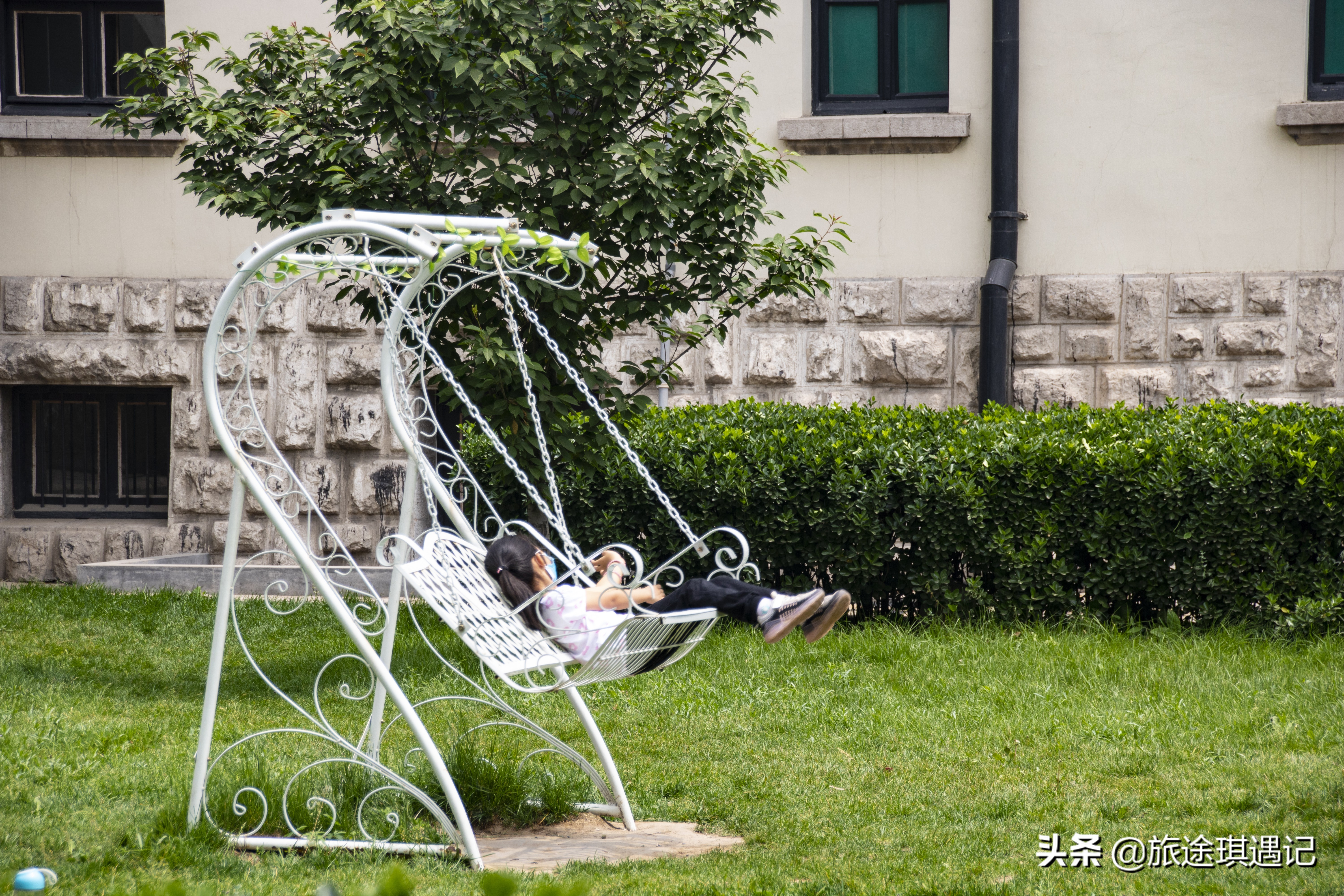 气势非凡的段家楼，中西合璧的建筑群，书写着一部煤矿兴亡史